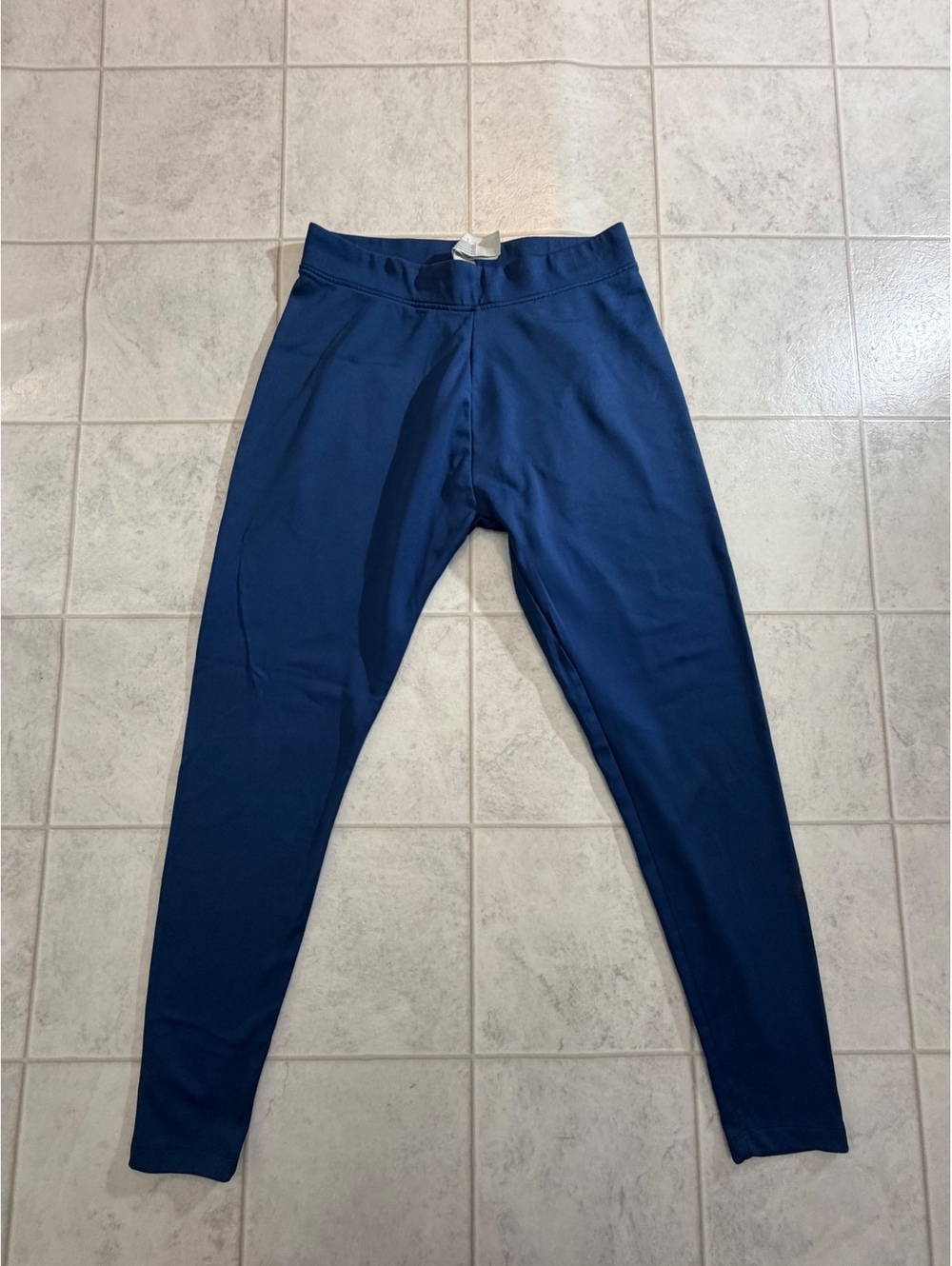 Spyder blue athletic leggings size L